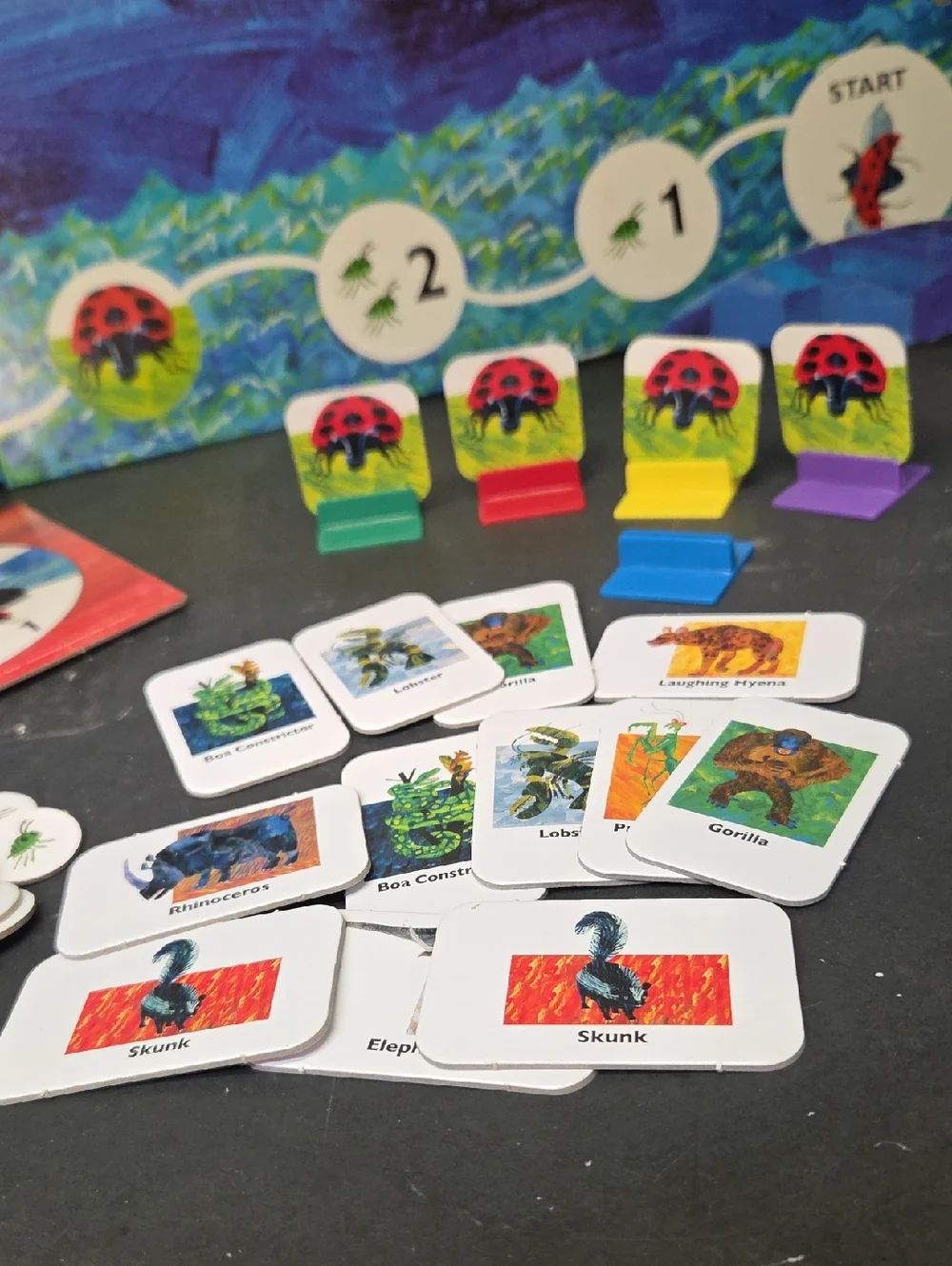 The Grouchy Ladybug Game Eric‎ Carle A Game of Size and Manners